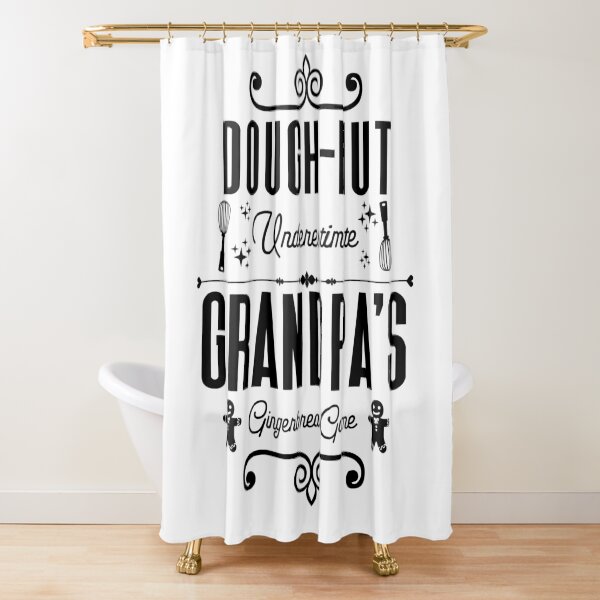 Item preview, Dough-nut Underestimate Grandpa's Gingerbread Game - Grandfather's Gingerbread Cookies (Black Design) designed and sold by Spiprinto.