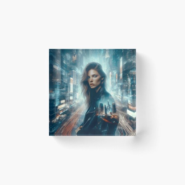 Item preview, Urban Echoes: Digital Fusion designed and sold by AI-Only Creations.