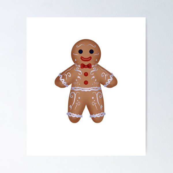 Item preview, Hombre de jengibre navideño designed and sold by Leeh-designs.