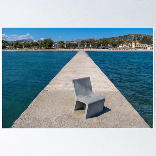 Item preview, Puerto Pollensa Mallorca designed and sold by GG WALL ART.
