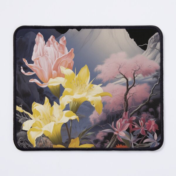 Item preview, Negative Effect Landscape of Nature, Flowers and Mountains designed and sold by Je-we.