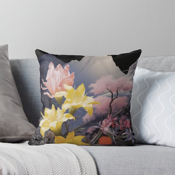 Item preview, Negative Effect Landscape of Nature, Flowers and Mountains designed and sold by Je-we.