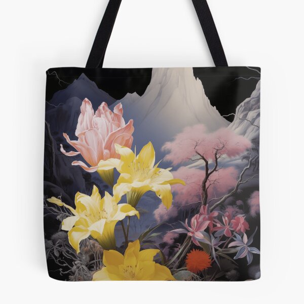 Item preview, Negative Effect Landscape of Nature, Flowers and Mountains designed and sold by Je-we.