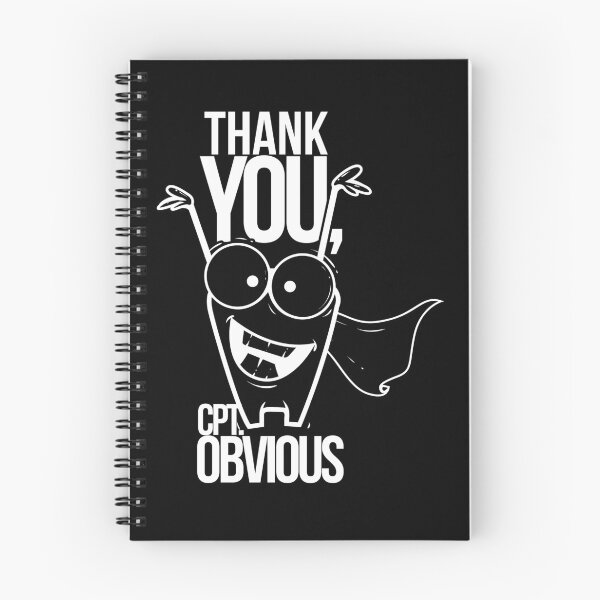 Item preview, Captain Obvious Funny Sarcastic designed and sold by Sunnyhova.