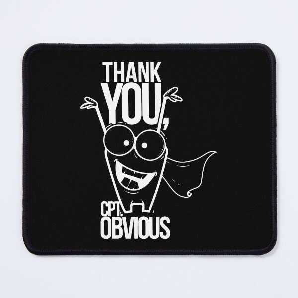 Item preview, Captain Obvious Funny Sarcastic designed and sold by Sunnyhova.