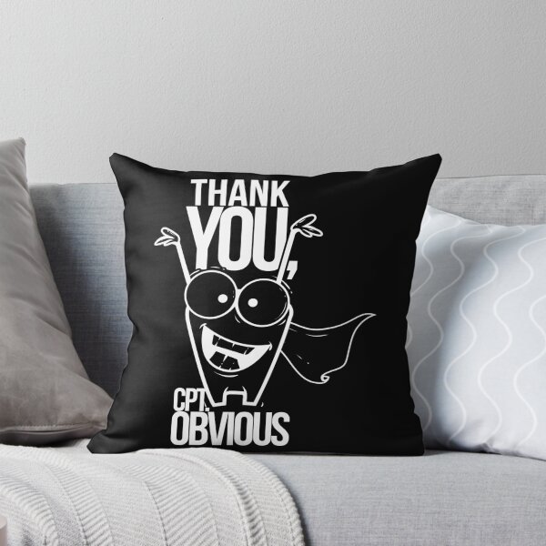 Item preview, Captain Obvious Funny Sarcastic designed and sold by Sunnyhova.