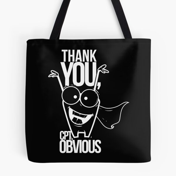 Item preview, Captain Obvious Funny Sarcastic designed and sold by Sunnyhova.