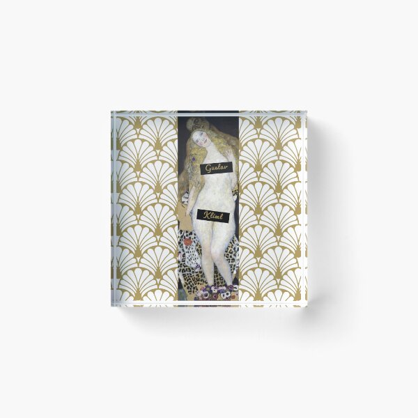 Item preview, Gustav Klimt's Adam and Eve (1917–1918) designed and sold by BossyCatHome.