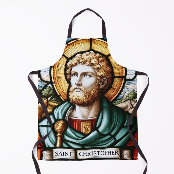 Artikelvorschau, Heiliger Christophorus, der Schutzpatron der Reisenden entworfen und verkauft von ClassicRetroism.
