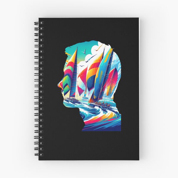 Item preview, "Mindful Sailing - A Portrait of Nautical Dreams" designed and sold by ChromaticBlend.
