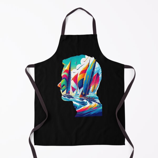 Item preview, "Mindful Sailing - A Portrait of Nautical Dreams" designed and sold by ChromaticBlend.