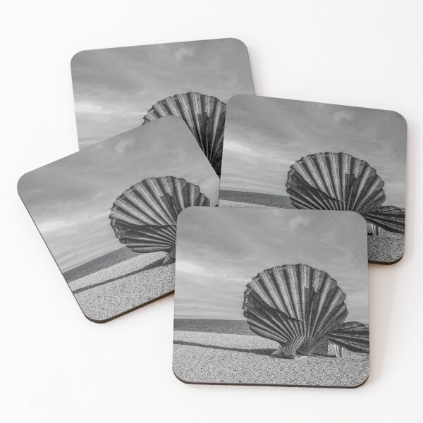Item preview, Scallop Splendour (Mono) designed and sold by tjnewman.