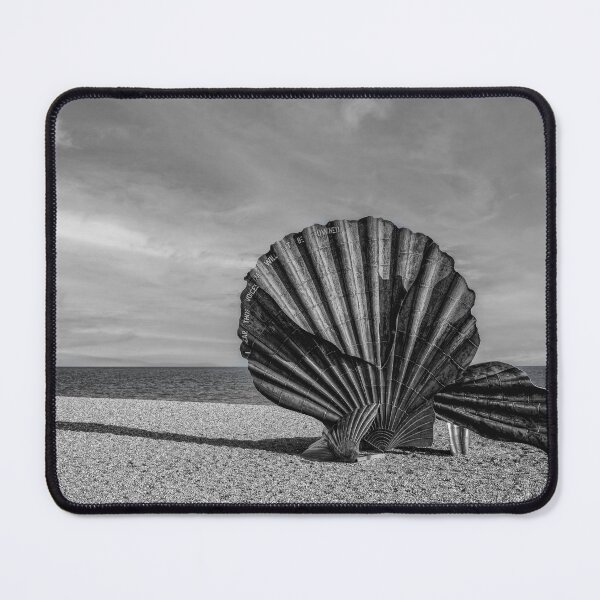 Item preview, Scallop Splendour (Mono) designed and sold by tjnewman.