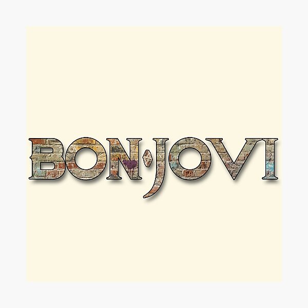 Item preview, Bon Jovi Stones designed and sold by NickTaroDesign.