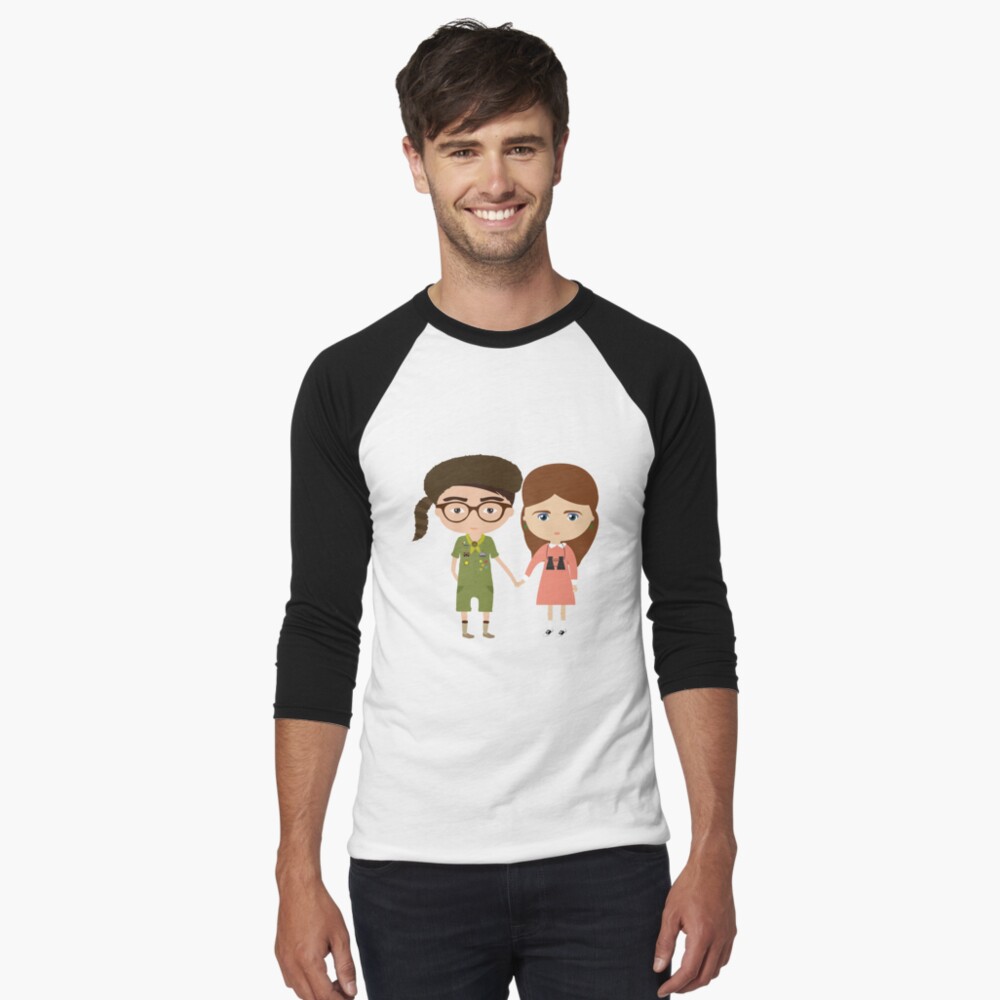 Vista previa del artículo con la obra «Camiseta ¾ estilo béisbol», diseñado y vendido por creotumundo.