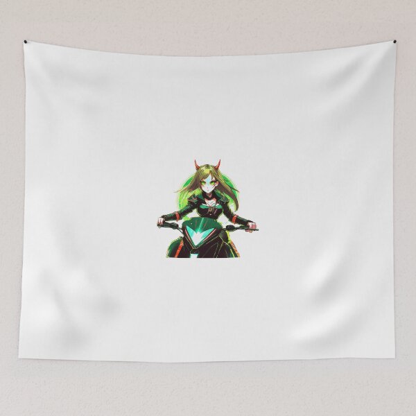 Item preview, Cute Bikergirl with Horns designed and sold by BADESIGNZZ.