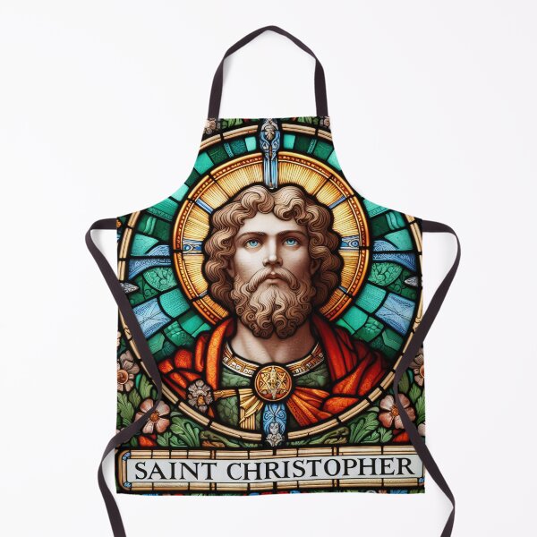 Artikelvorschau, Heiliger Christophorus, der Schutzpatron der Reisenden entworfen und verkauft von ClassicRetroism.