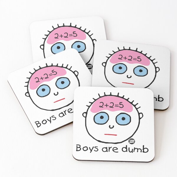Item preview, boys are dumb designed and sold by TODD GOLDMAN.