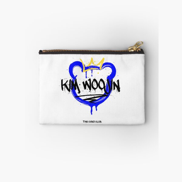 Artikelvorschau, KIM WOOJIN GRAFFITI (BLAU VERSION 1) entworfen und verkauft von TheCubsClub.