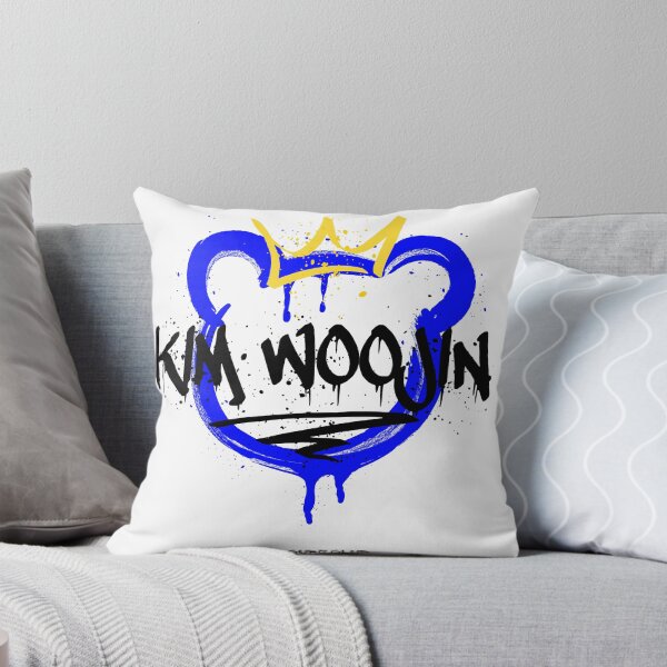 Item preview, KIM WOOJIN GRAFFITI (BLUE VERSION 1) designed and sold by TheCubsClub.
