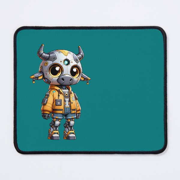 Item preview, Cute Cyberpunk Robot Ox! designed and sold by kukamatsu.