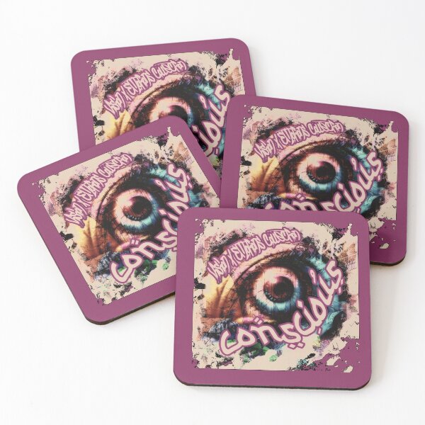 Item preview, Conscious Eye in Delusion Fog - Vision x Emotions Collection designed and sold by DelusciousMind.