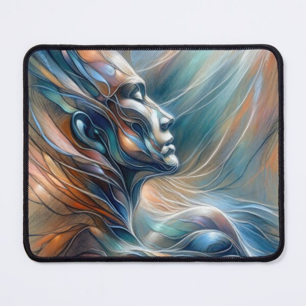 Item preview, Ethereal Essence Abstract Portrait designed and sold by Vlark555.