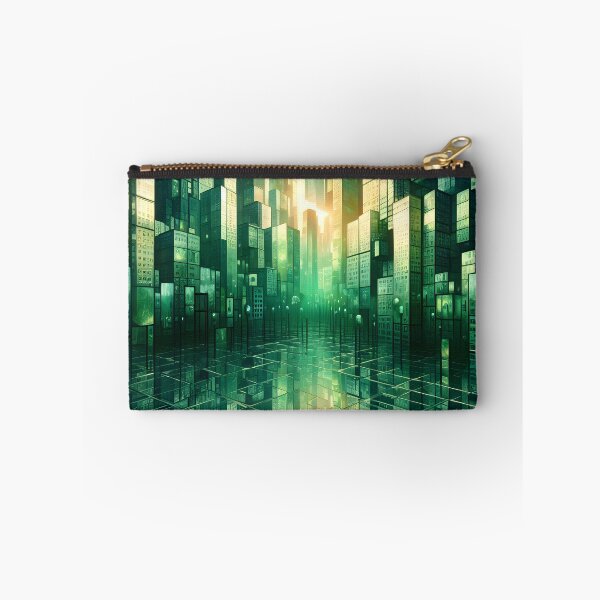 Item preview, Emerald Metropolis Vision designed and sold by AI-Only Creations.