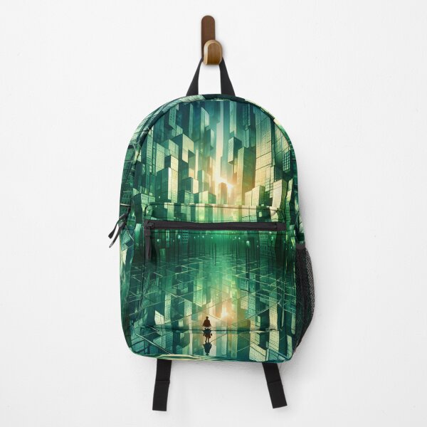Item preview, Emerald Metropolis Vision designed and sold by AI-Only Creations.