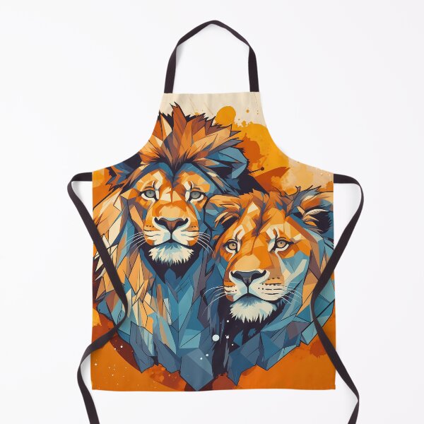 Item preview, Lion king of the jungle, and lioness queen of the jungle designed and sold by NBSStore.