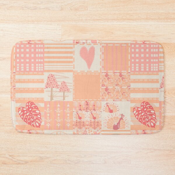 Item preview, PEACH FUZZ PANTONE CHALLENGE COLLECTION (PEACH PATCH DESIGN) designed and sold by Art-byTessa.