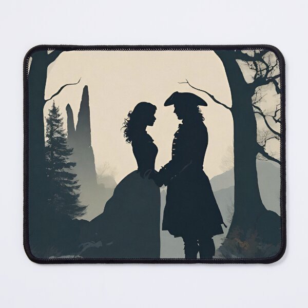 Item preview, Outlander - Sassenach Jamie and Claire - Woods designed and sold by dealchica.