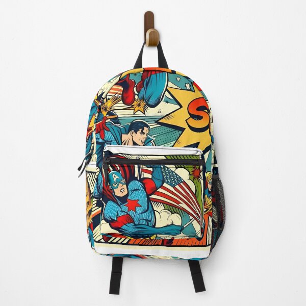 Item preview, "Superhero Flashback: Vintage Comic Book Splendor" designed and sold by APARTAI EU.