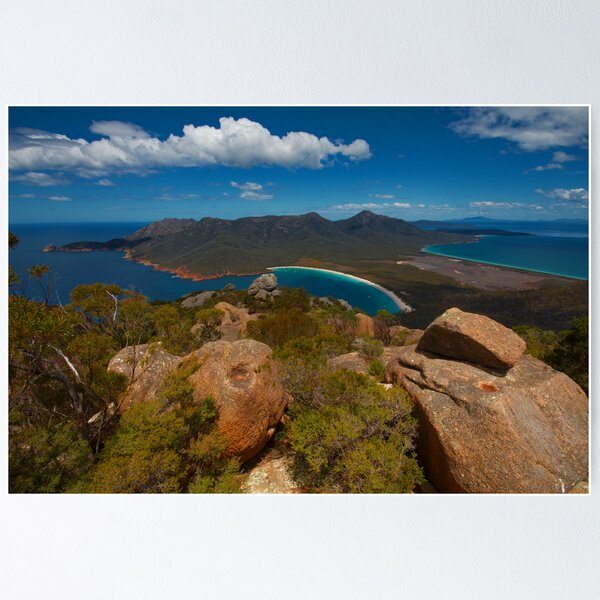 Item preview, Wineglass Bay and Mount Amos, Freycinet National Park, Tasmania designed and sold by Roger Barnes.