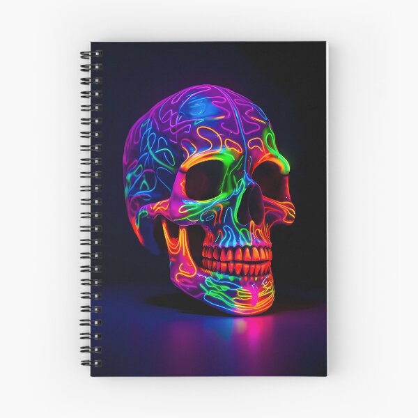 Item preview, Neon Skull Design designed and sold by Stevburykingev.