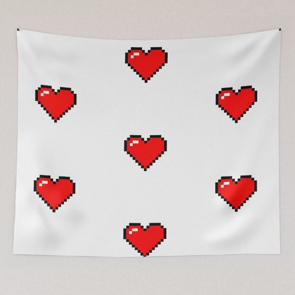 Item preview, Pixel Art Heart designed and sold by Yellow-Eyes.