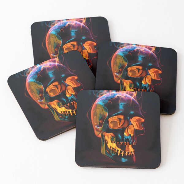 Item preview, Burning Skull designed and sold by Stevburykingev.