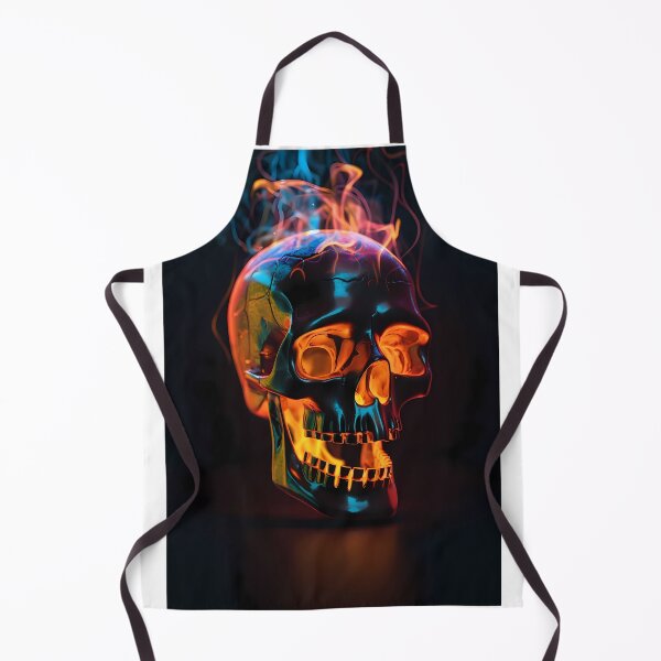 Item preview, Burning Skull designed and sold by Stevburykingev.