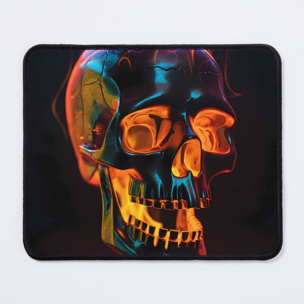 Item preview, Burning Skull designed and sold by Stevburykingev.