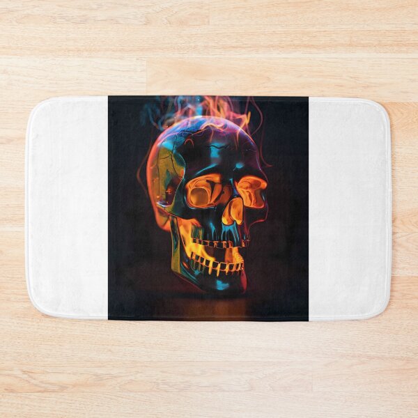 Item preview, Burning Skull designed and sold by Stevburykingev.