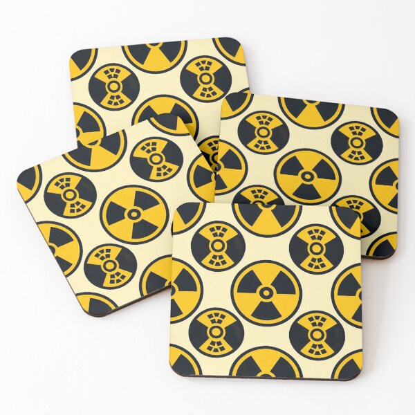 Item preview, Radioactive Symbols Pattern designed and sold by Zestpond.