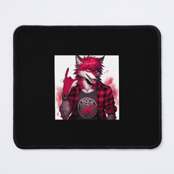 Item preview, Rocking red wolf designed and sold by Sabrinaski.