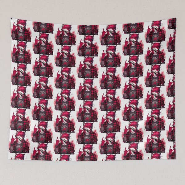 Item preview, Rocking red wolf designed and sold by Sabrinaski.