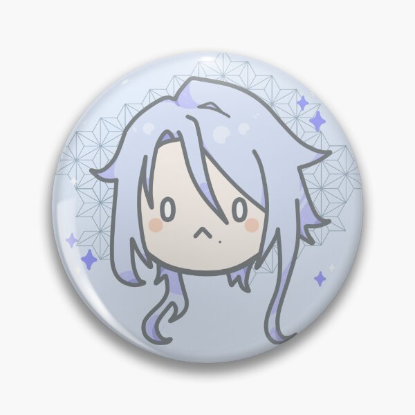 Artikelvorschau, Chibi Ayato Genshin Impact entworfen und verkauft von Icecoldpotato.