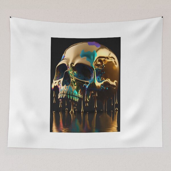 Item preview, Golden Skull designed and sold by Stevburykingev.