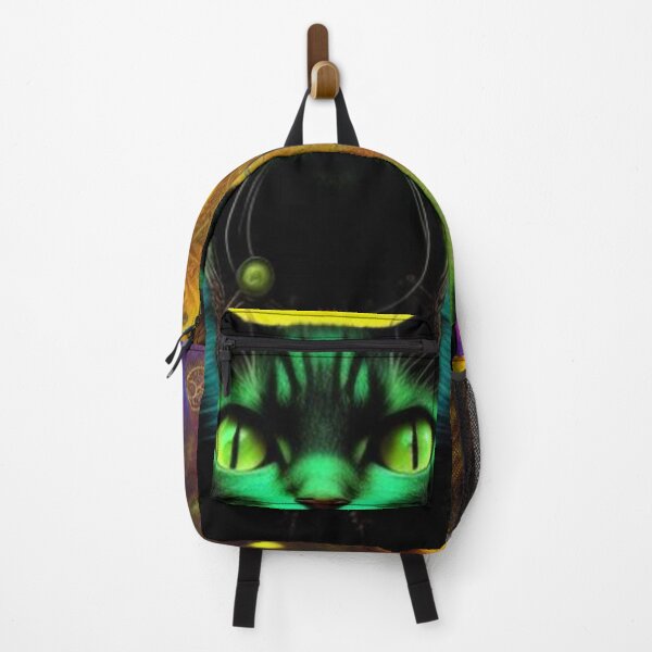 Item preview, Dark Trippy Cat Steampunk Art designed and sold by TheDarkWardrobe.