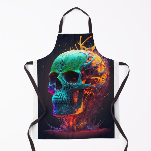 Item preview, Abstract Neon Skull designed and sold by Stevburykingev.