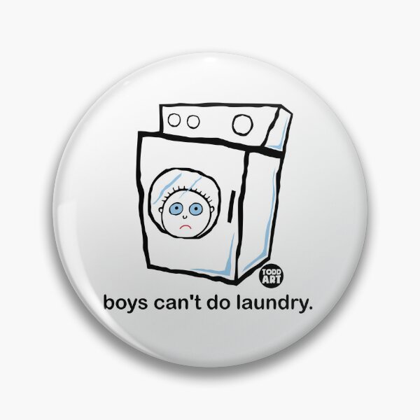 Item preview, boys cant do laundry designed and sold by TODD GOLDMAN.