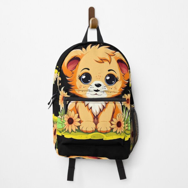 Item preview, Adorable little young kawaii lion cub illustration designed and sold by NBSStore.