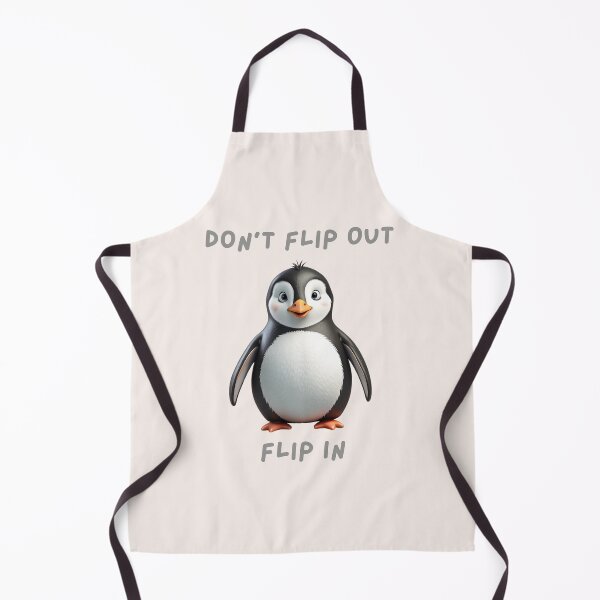 Item preview, Don't Flip Out Cute Penguin designed and sold by NAFDesigns.